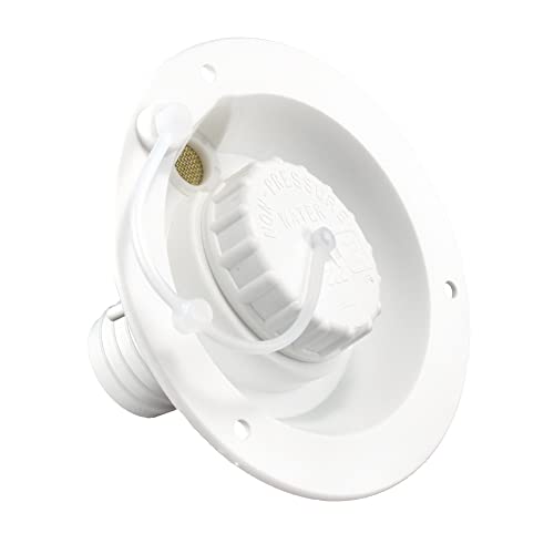 Thetford|B&B Molders Rv Replacement Parts And Accessories Camper Gravity Water Inlet Fill Dish Polar White Pn 94247 #TOP12