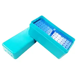 NMD Dental Plastic Bur & File Endo Box (72 Hole) (Torquish) (Pack Of 1Pc)