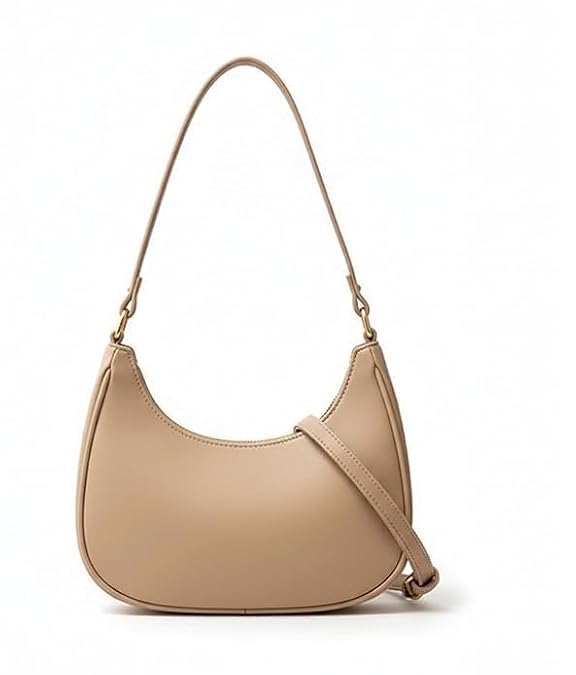 Image of Sky Magic Stylish Bag Women's Hobo Shoulder Bag with Bow Detail, Faux Leather Crossbody Handbag for Women