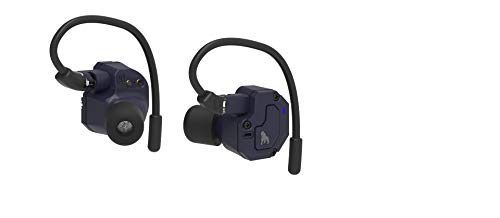KONG-X Bluetooth 5 Dynamic Full Wireless Earphone Supports IPX5 Drip Proof KX-980TWPRO Japan Import (Navy)