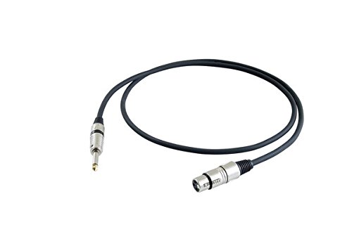Proel stage290lu10 Audio-Kabel – Audio-Kabel (6.35 mm, XLR (3-Pin), männlich, weiblich, gerade, rechts