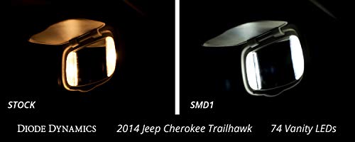 Lámparas LED Vanity Light para Jeep Cherokee 2014-2016 miniatura 3