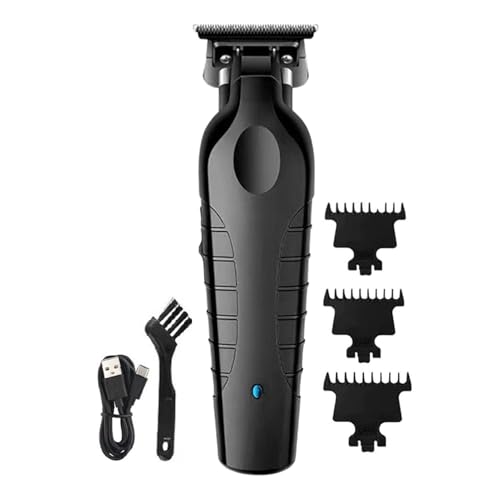 Clippers eléctricos para hombres - preparatoria profesional recargable | Inaldo recargable Razor de seguridad de cero gap | Kit de aseo para hombre | Potente recortadora de rasurador de cabello eléctr