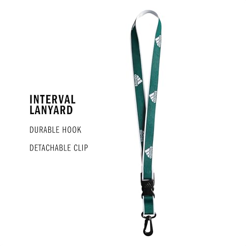Image of adidas Unisex Adult Lanyard for Keys, ID Badge Holder, Keychain with Breakaway Buckle