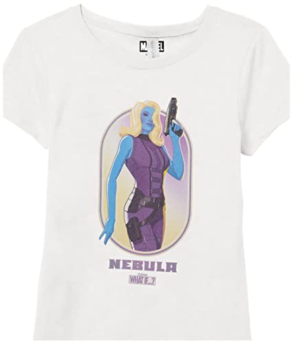 T-shirt Marvel fille blanc Medium anti-déformation pour ado - 2