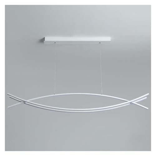 Plafonnier salon dimmable avec lampe télécommandée pour table repas