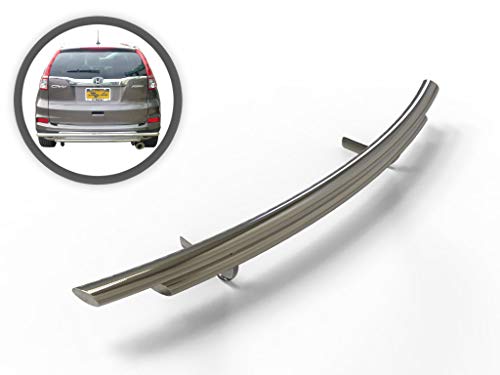 VANGUARD VGRBG-0752-0725SS Stainless Steel Double Layer Rear Bumper Guard | Compatible with 12-16 Honda CR-V