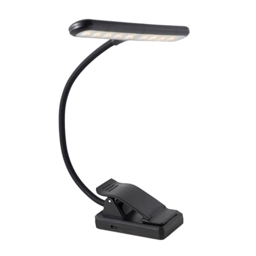 TOYANDONA 27- Sheet Music Light for Piano Clip on Piano Lamp 3 Brightness Levels Eye-Protecting Music Score Lamp
