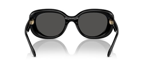 COACH Women's Hc8391u Sculpted C Hardware Universal Fit Oval Sunglasses4