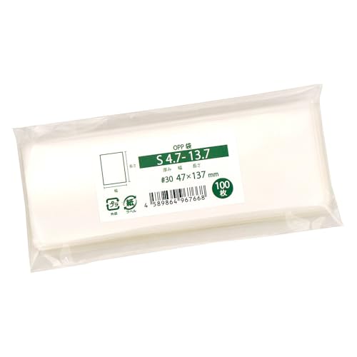 OPP 45x135mmTCYubN}[NRNVΉ X[u e[vȂ Y 47x137mm 100 S4.7-13.7 [M 1/5]