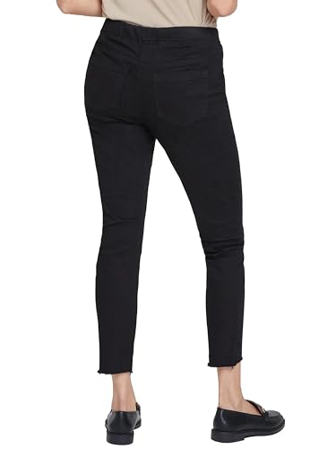 Royalty For Me Women's Missy Pull on Pants with Dog Bite Hem3