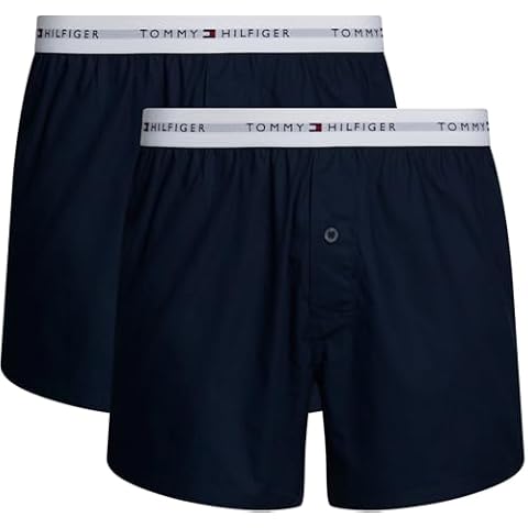 Tommy Hilfiger Cotton Boxer Shorts, Blue Cover