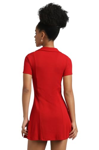 Image of Forever 21 Women Solid A line Mini Dress