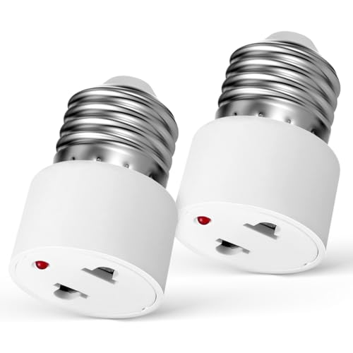 WOONEKY 4 portalámparas adaptador de enchufe de bombilla adaptador E26 E27 adaptador de luz enchufe enchufe divisor bombillas polarizadas adaptador para lámparas accesorios de iluminación