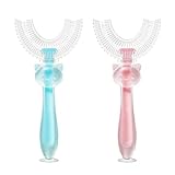 【Diseño Especial】en comparación con los cepillos de dientes tradicionales, adoptamos un diseño en forma de U, que se adapta mejor a los dientes y puede limpiar los dientes de manera más completa. El diseño de cerdas de varias capas proporciona una protección completa para los dientes.