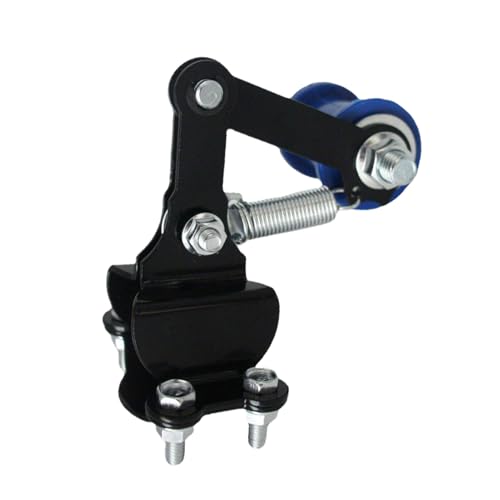 Kettenspanner - 10cm Kettenspanner Rolle Mit Einstellmechanismus | Eisen Fahrrad-Kettenspanner | Motocross Zubehör | Gleichmäßige Spannung Für Dirt Bike, ATV & Straßenrad