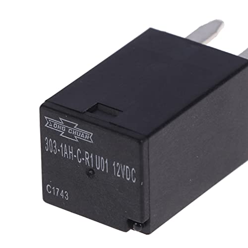 Relé de ventilador 303-1AH-C-R1 automotriz SPNO de 20A y 12VDC 4