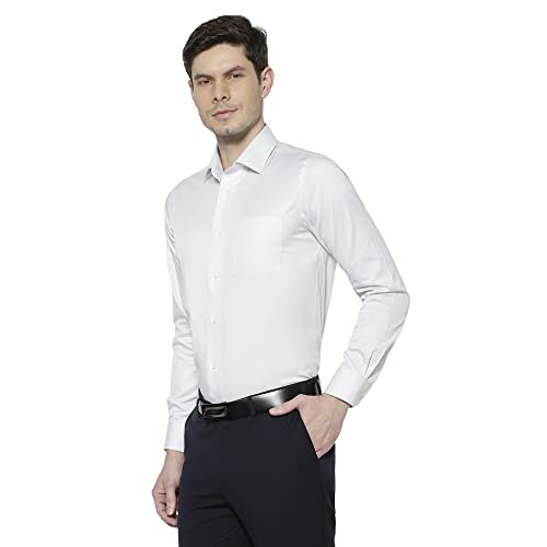Image of Blackberrys Men's Cream Solid Shirts