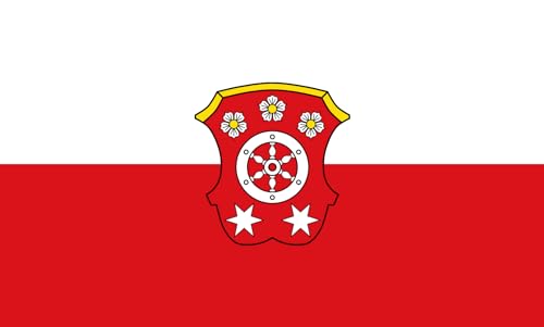 Drapeau Large Mömlingen format paysage de 1.35m² pour mât