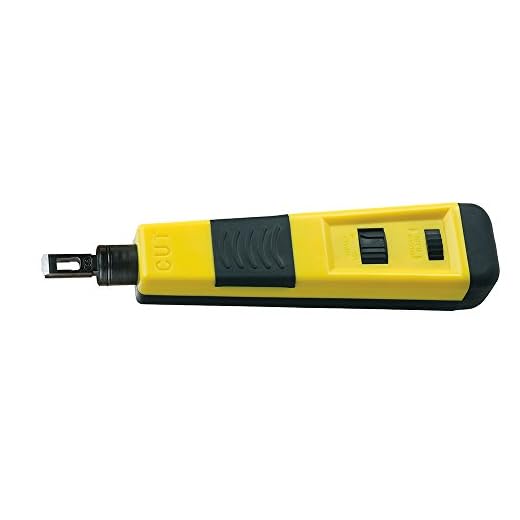 Impact Punchdown Tool Kit, Cable Terminates with Selectable Impact Klein Tools VDV427-800-SEN