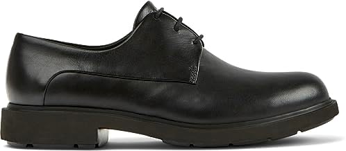 Camper Women's Mil Oxford Flat, Black, 7 | Image 4