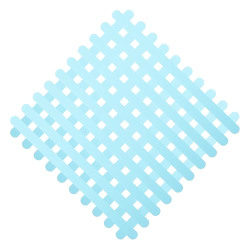 BRIGHTFUFU 24Pcs Transparent Non Slip Bathtub Stickers Adhesive Shower Strips for Safe Bathing Stairs Pools Easy Clean Clean Removal Slip Mats High Traction Peva Material