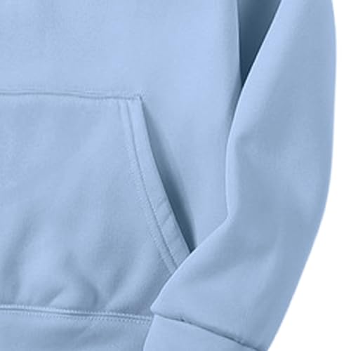 Hoodies for Men Casual Cotton Hooded Collar Hoodies Pullover Tops Sweatshirts Casual Long Sleeve Shirts with Pockets3