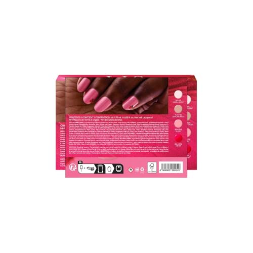 Image of O.P.I Nail Lacquer Mini Gift Pack of 4 | Creme Smudge-Proof & Chip Resistant Nail Polish set for women | Vegan, Fast Drying, Streak Free Formula | The New OPIcons Collection - 15ml