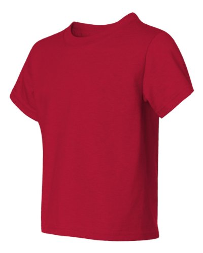 Jerzees boys Heavyweight Blend T-Shirt(29B)-TRUE RED-M4