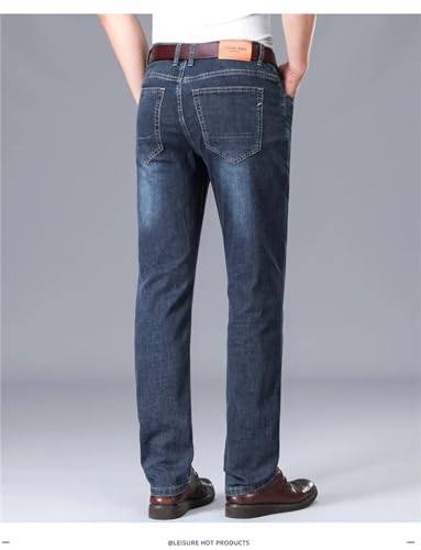 Men's Jeans Fashion Street Style Denim Pants Business Casual High Waist Jeans Denim Trouser4