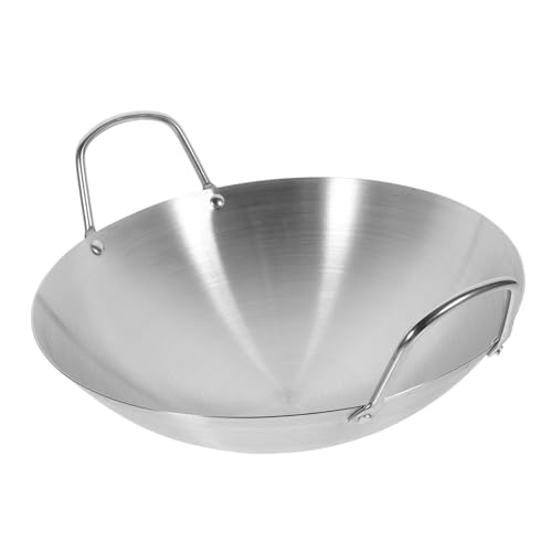 Wok de acero inoxidable SECFOU para cocina inducción miniatura 1