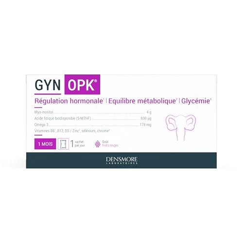 Densmore - GYN'OPK - Régulation hormonale et Glycémie - SOPK - Omega 3, Myo inositol, Acide...