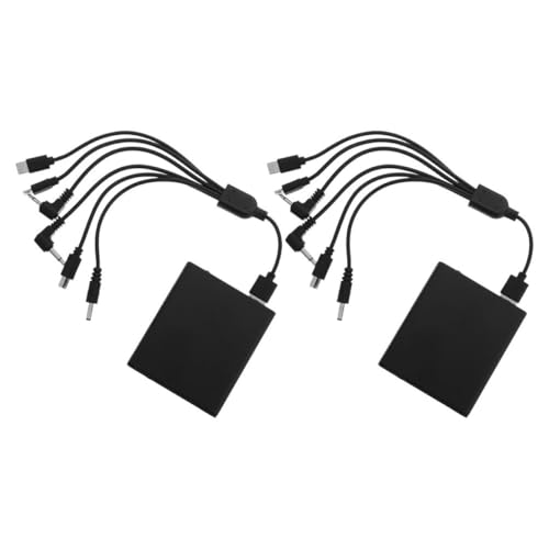 WEKADRIN Lot de 2 Boîtes à Piles pour Coffre-Fort Alimentation de Secours par Batterie Boîtier D’Alimentation Externe Compatible Serrure Électronique...
