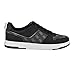 Guess Men's Tryon Sneaker, Black/Silver Logo Multi 003, 10.5