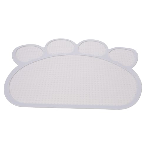 SUPVOX Pet Feeding Mat Non Slip Cat and Dog Bowl Mat for Food and Water for Puppies and Kittens Easy to and Maintain