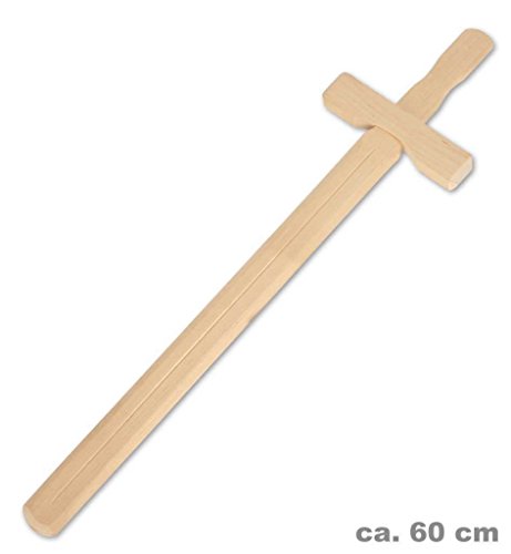 Preisvergleich Produktbild KarnevalsTeufel Ritter-Schwert Holz