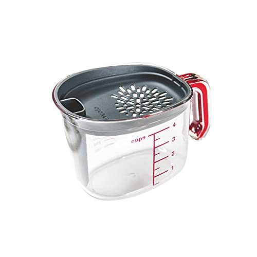 Tovolo Fat Separator Gravy Strainer 4 Cup Fat...
