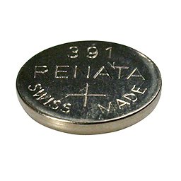 Pila de reloj botón Renata 391 miniatura 1