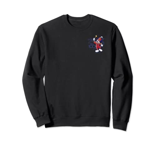 Sweat Disney 100 Mickey Mouse pull homme femme imprimé vintage D100