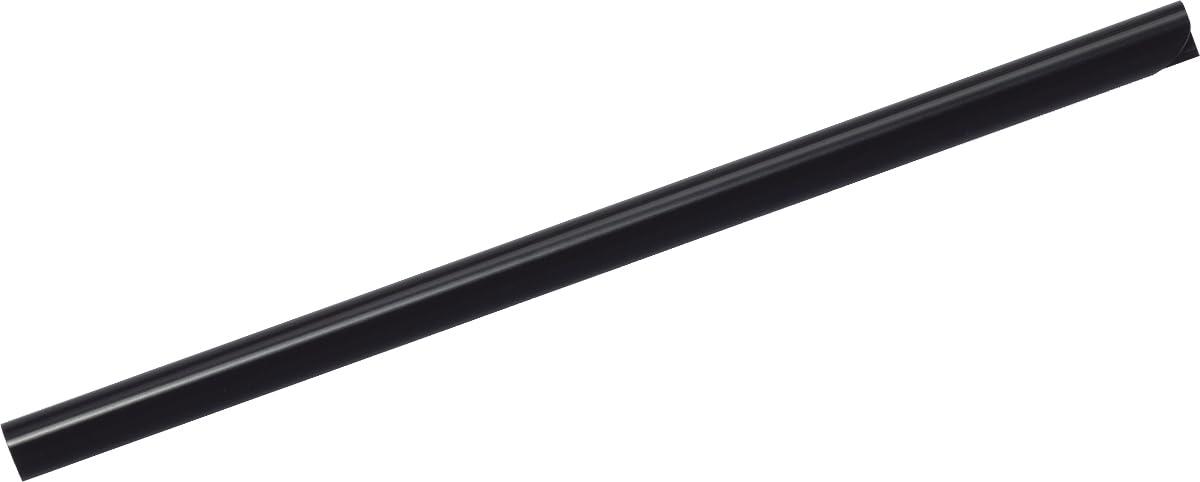Rackhams Black Spine Bar 30 Sheet Binding Bar For Unpunched Docs | 100 Pack | A4