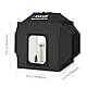PULUZ 40 cm Fotobox Softbox 40x40cm Fotostudio Lichtzelt mit 5500K Beleuchtung & 4 Farben Hintergründen, Beleuchtungskit für Produktfotografie, Schmuck und kleine Objekte