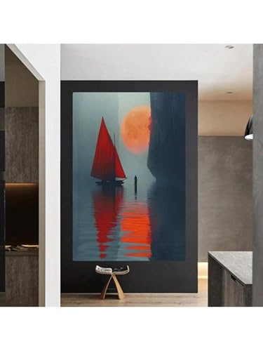 Impression sur toile chinoise design grand format 50x70 cm - 5
