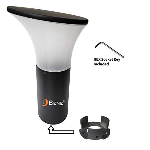 Image of BENE Eden Outdoor Lamp, Grey, Round, 17cms, Pack of 1