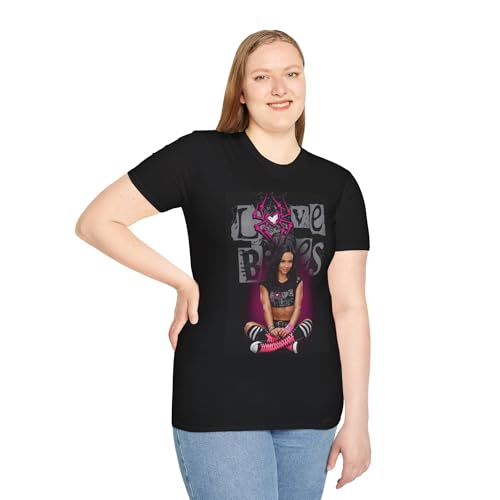 AJ Cool Lee Wrestling Tee Trendy Graphic Tee | Love, Bites Unisex Softstyle T-Shirt, Gift for Her, Summer Outfit4