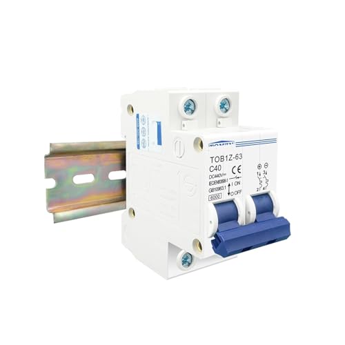 Disyuntor miniatura 2P CC para optimizar la seguridad en paneles solares 2