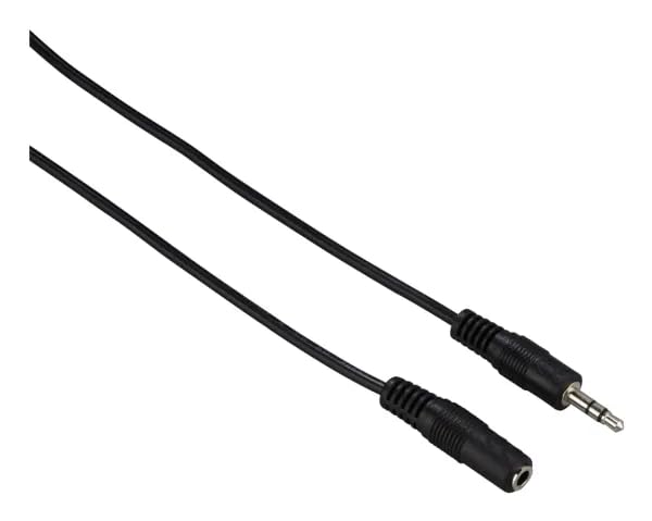 Hama 00182071 cavo audio 5 m 3.5mm Nero
