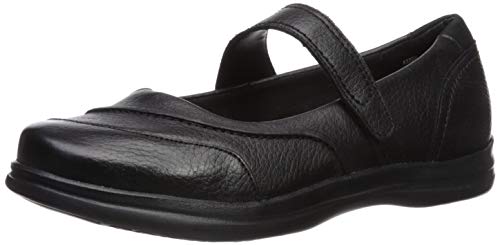 Apex Shoe's A330W Lisa Mary Jane, Black, 8.5