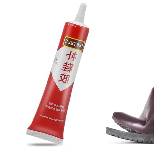 HEVIR Shoe Repair Glue, 60ml Waterproof & Quick-Drying Footwear Adhesive, Instant Strong & Flexible Fabric Glue for Sole Repair, Sneakers, Boots, All Types of Shoes – Pack of 1