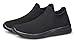 vibdiv Zapatos Planos Caminar Mujer Zapatillas Casual Zapatos Diarios sin Cordones Ligeros Cómodos Todo Negro 43 Imagen de vibdiv Zapatos Planos Caminar Mujer Zapatillas Casual Zapatos Diarios sin Cordones Ligeros Cómodos Todo Negro 43