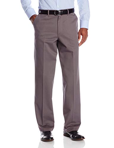 Wrangler Authentics Mens No-Iron Flat-Front Pant